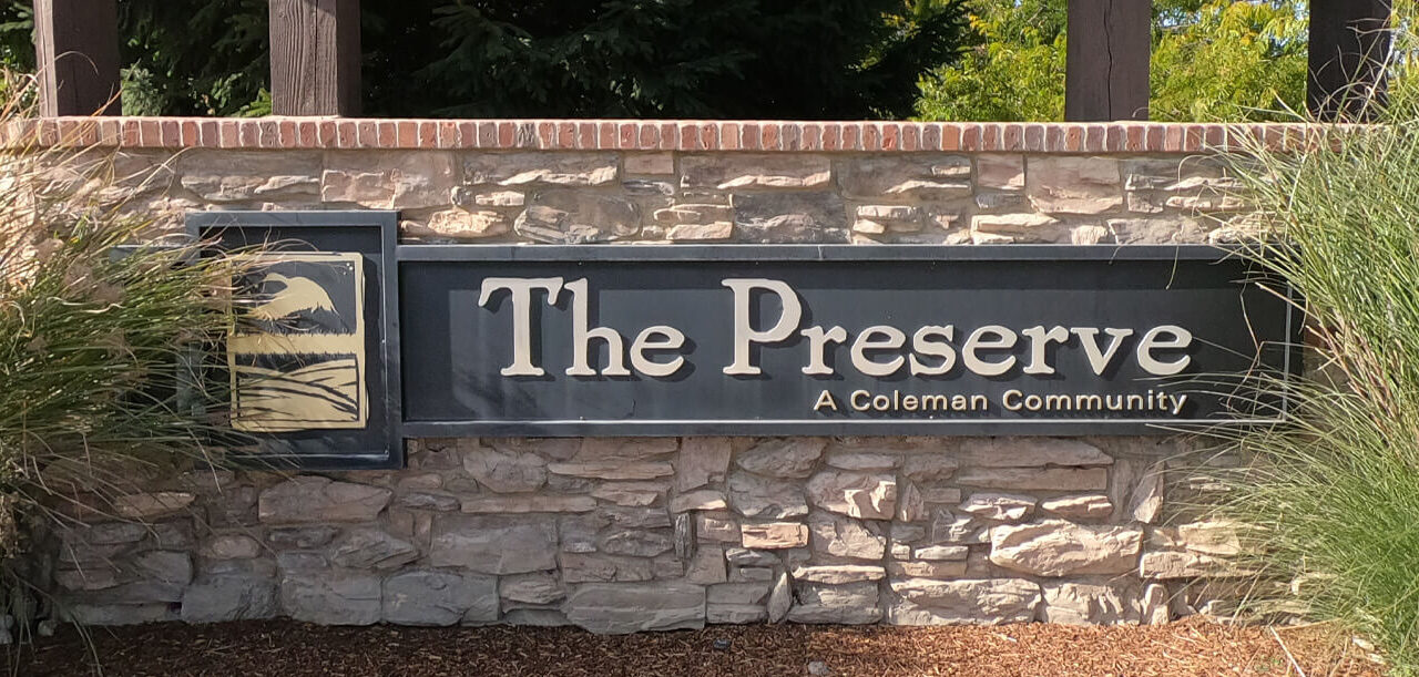 The Preserve Sign